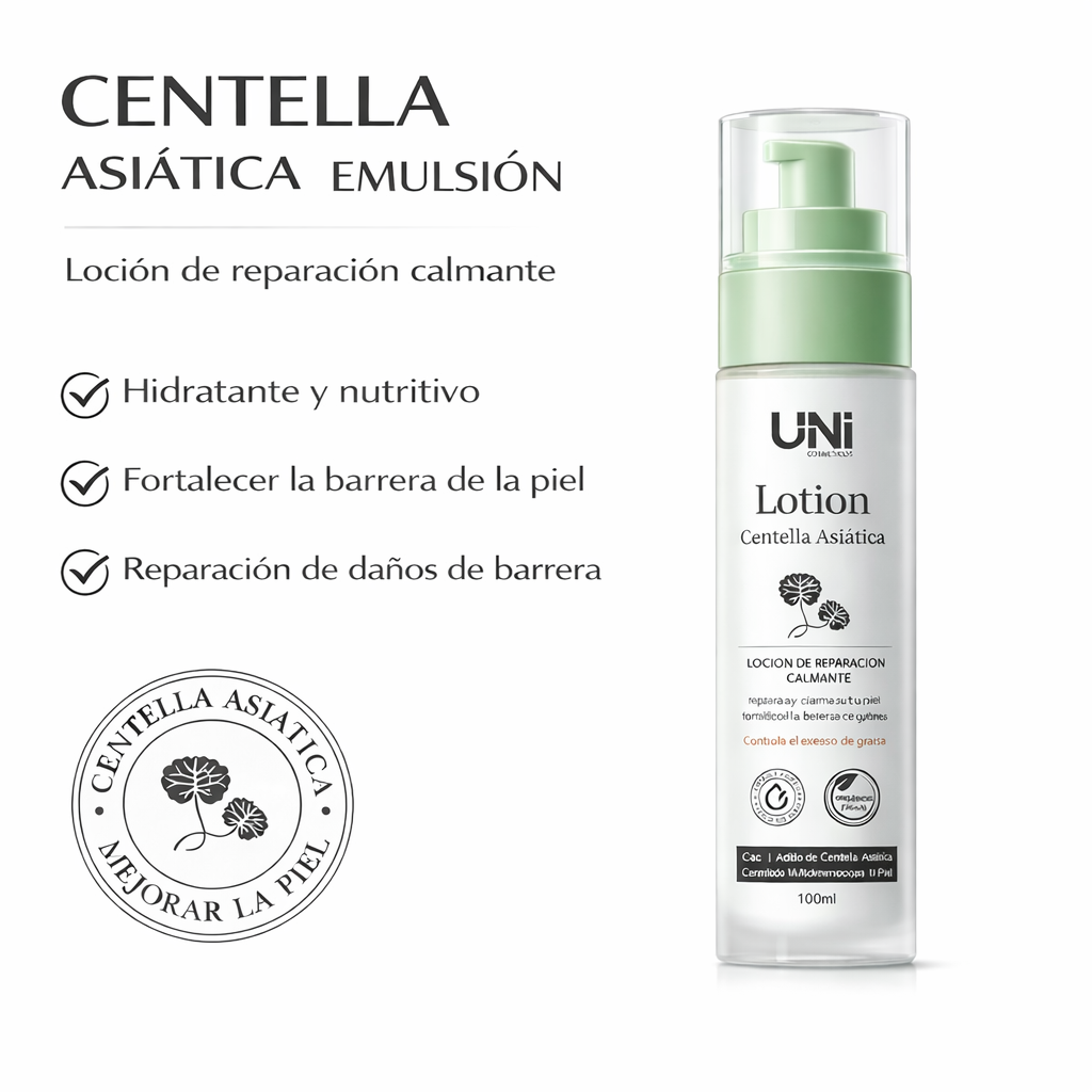Loción de Centella Asiática – Hidrata y Fortalece la Piel
