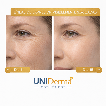 Sérum Facial - Antiedad y antiarrugas para una piel visiblemente más firme y luminosa.