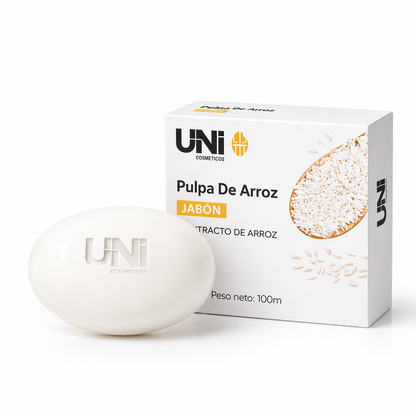 Jabón de Arroz – Limpieza Profunda y Piel Luminosa