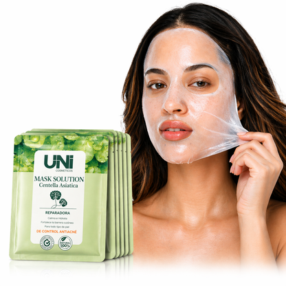 Mascarilla de Centella Asiática – Calma, Repara y Fortalece la Piel