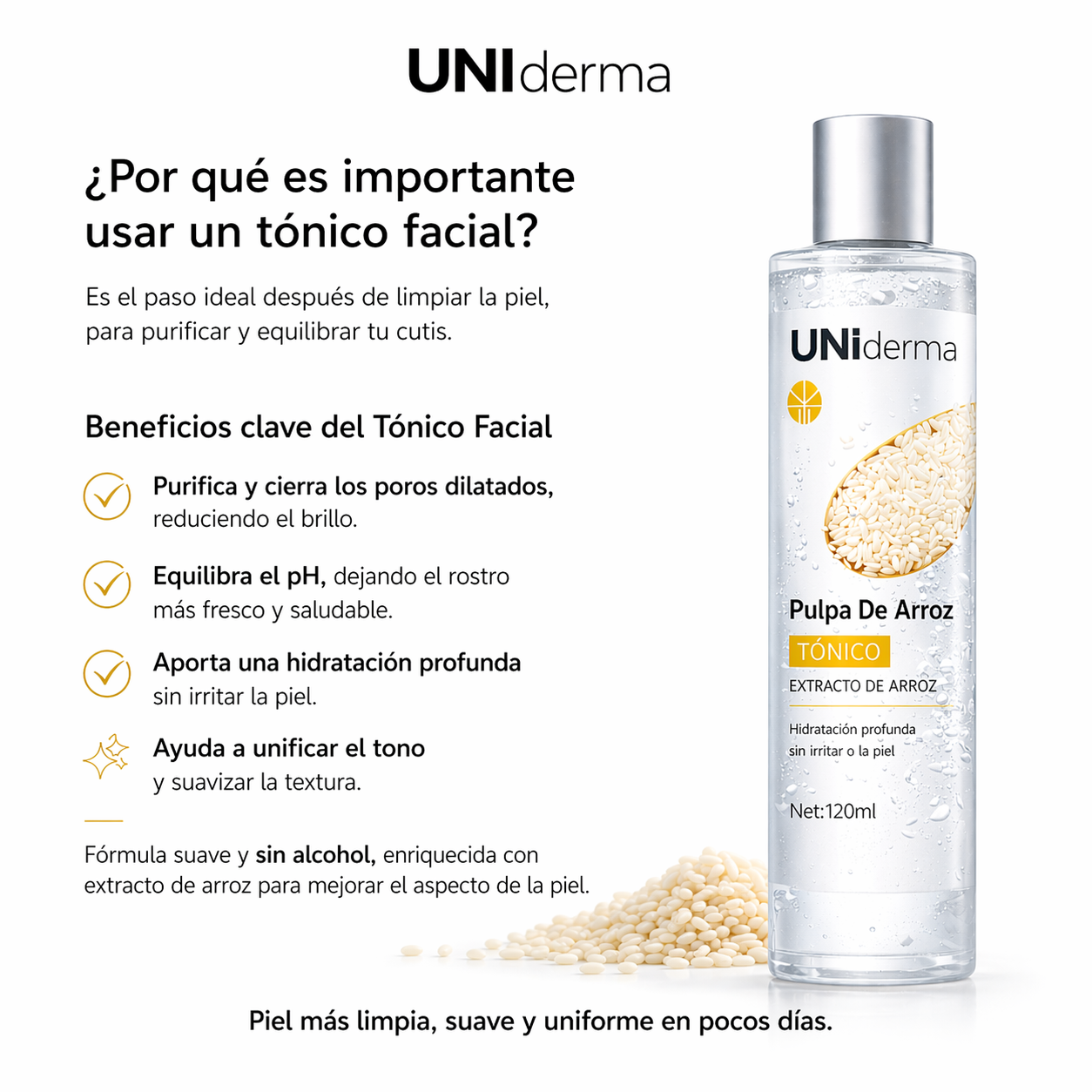 Tónico Facial – Hidratación y Piel Luminosa