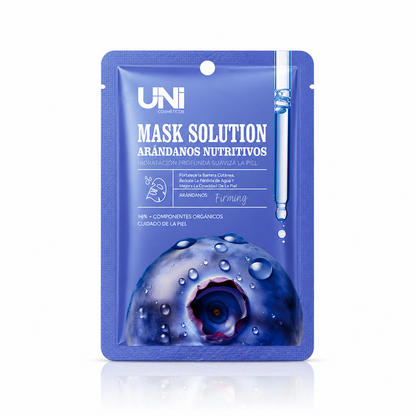 Mascarilla Facial de Arándano – Antioxidante, Iluminadora y Revitalizante