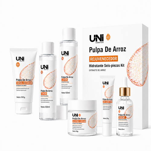 KIT FACIAL DE ARROZ HIDRATACIÓN PROFUNDA + PIEL RADIANTE