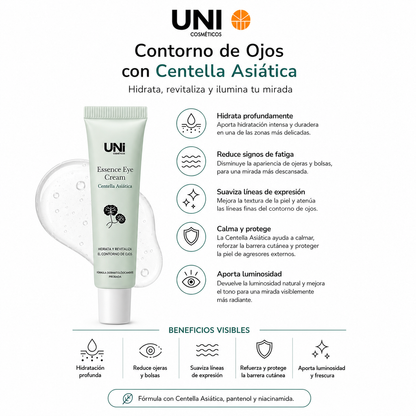 Contorno de Ojos de Centella Asiática – Repara y Revitaliza la Mirada
