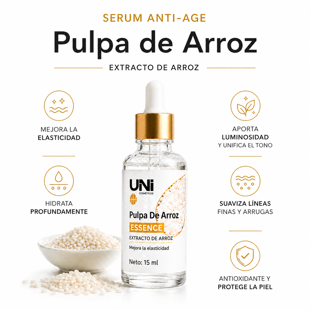 KIT FACIAL DE ARROZ HIDRATACIÓN PROFUNDA + PIEL RADIANTE