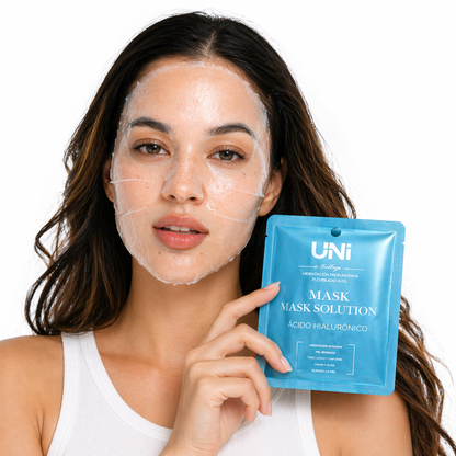 Mascarilla Facial de Ácido Hialurónico – Hidratación Profunda y Piel Suave