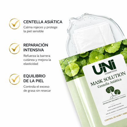 Mascarilla de Centella Asiática – Calma, Repara y Fortalece la Piel