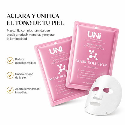 Mascarilla de Niacinamida – Piel Mate y Tono Uniforme