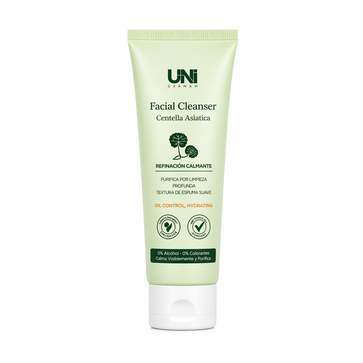 Limpiador Facial de Centella Asiática – Limpieza Profunda + Reparación de la Piel