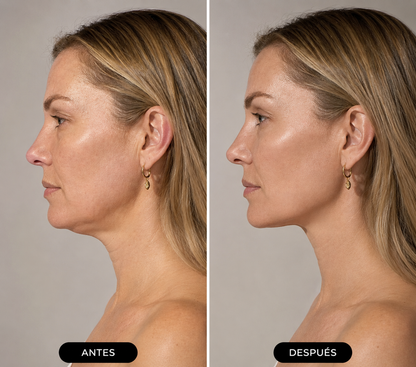 Masajeador Facial EMS Reafirmante Antiage para Papada, Rostro y Cuello